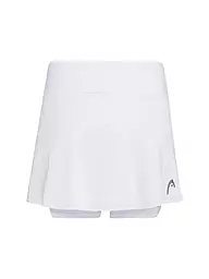 HEAD | Damen Tennisskirt Club Basic | weiss