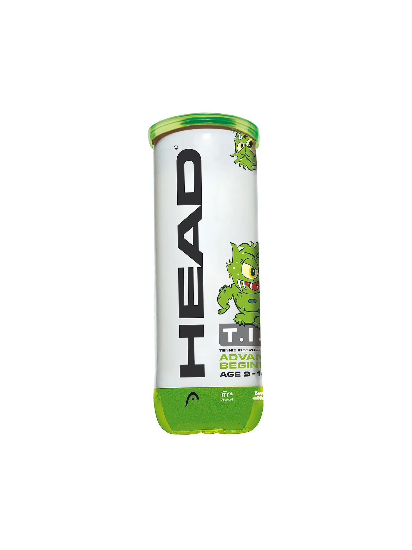 HEAD | Kinder Tennisbälle T.I.P Green | grün