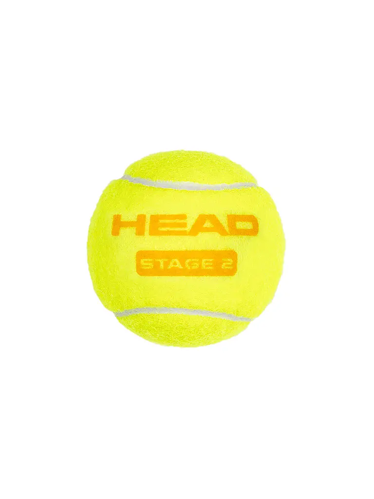 HEAD | Tennisbälle Stage 2 3er Pack | gelb