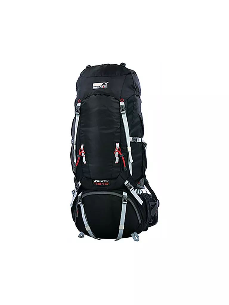 HIGH PEAK | Trekkingrucksack Zenith 75+10 | schwarz