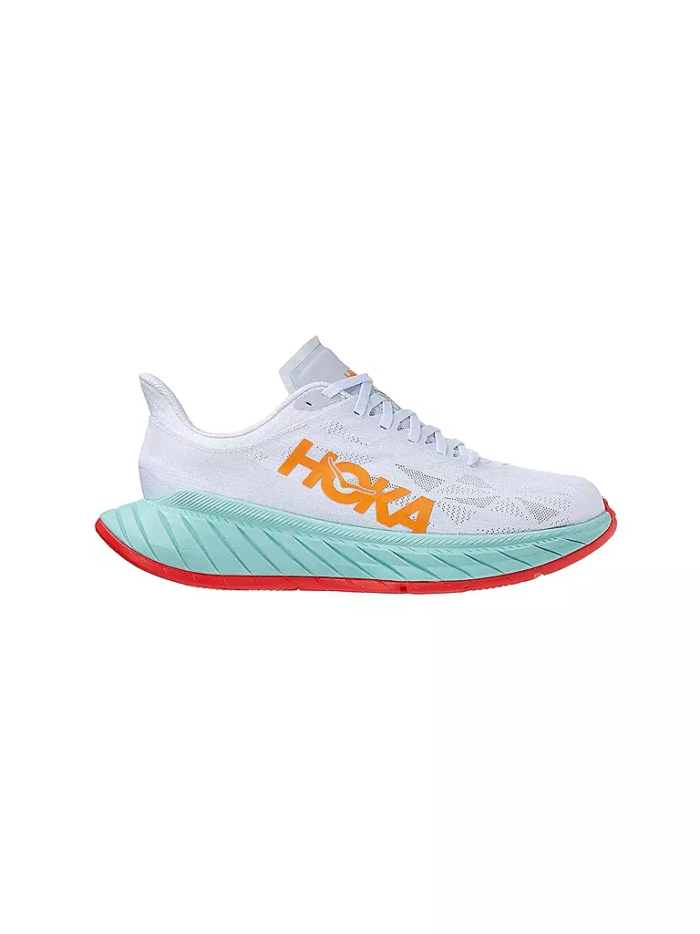 HOKA | Herren Wettkampf Laufschuhe Carbon X 2 | weiss