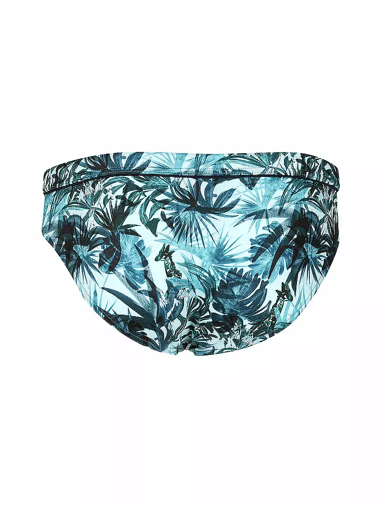 HOM | Herren Badeslip Mini Safari | blau