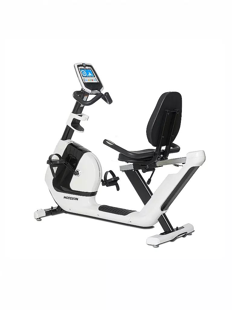 HORIZON | Halbliege-Ergometer Comfort R8.0 | weiss