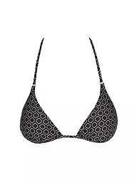 HOT STUFF |  Damen Bikinioberteil Triangel Solid  | schwarz