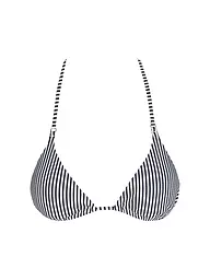 HOT STUFF |  Damen Bikinioberteil Triangel Solid  | dunkelblau