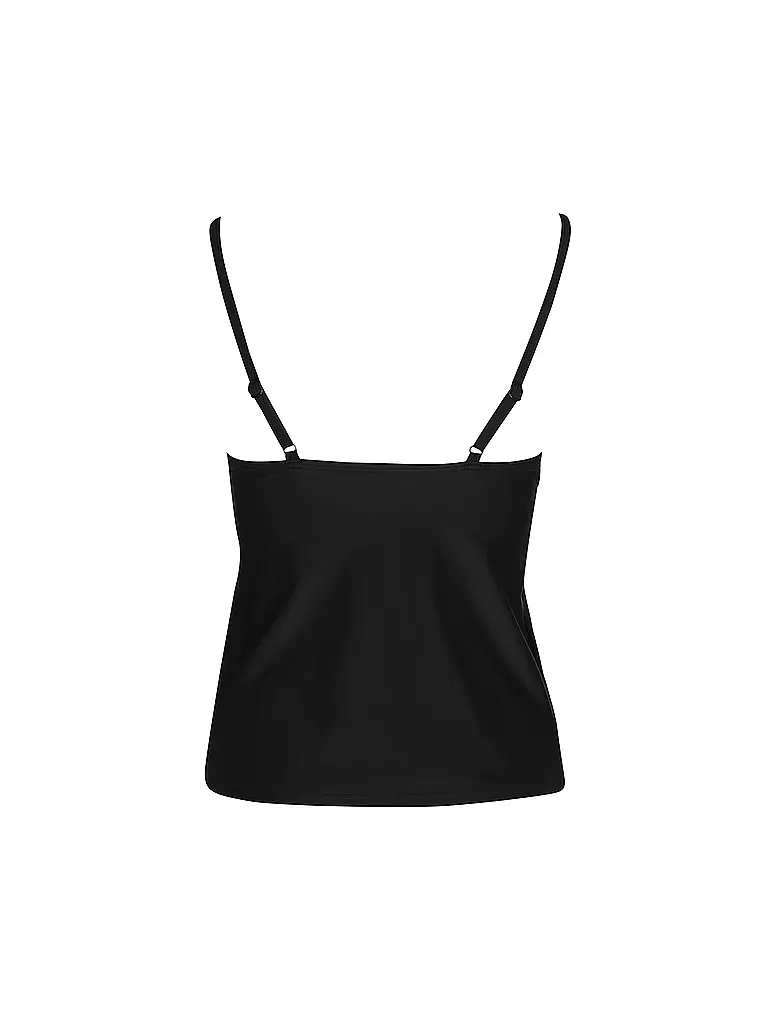 HOT STUFF |  Damen Tankinioberteil Solid  | schwarz