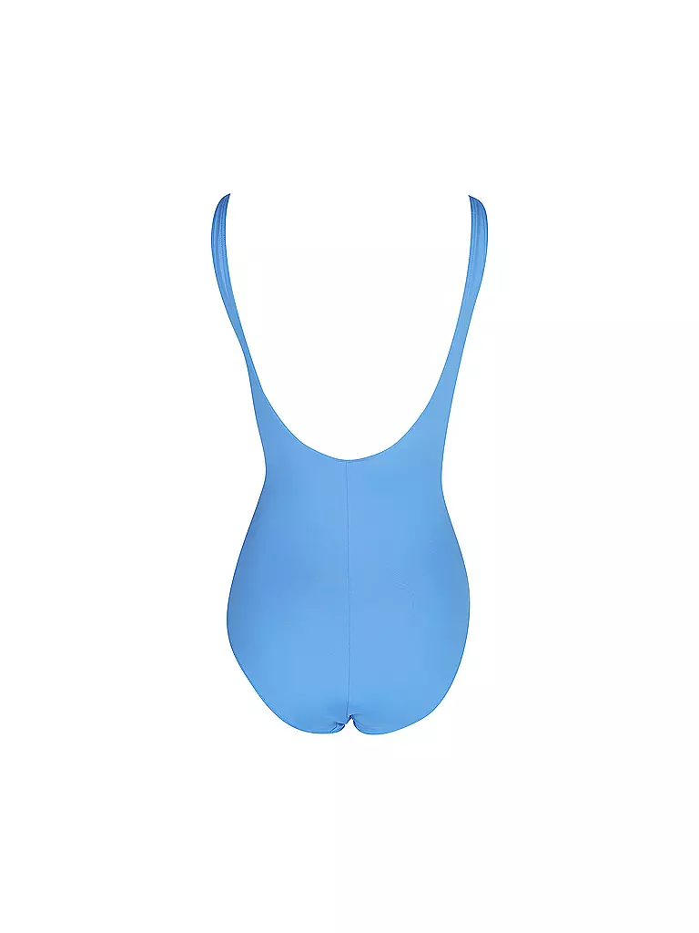 HOT STUFF | Damen Badeanzug Solids Blue | blau