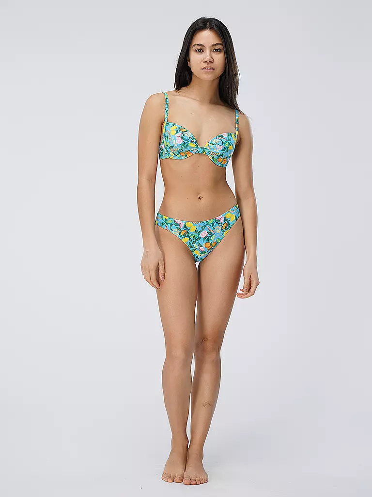 HOT STUFF | Damen Bikinioberteil Push up  | hellblau