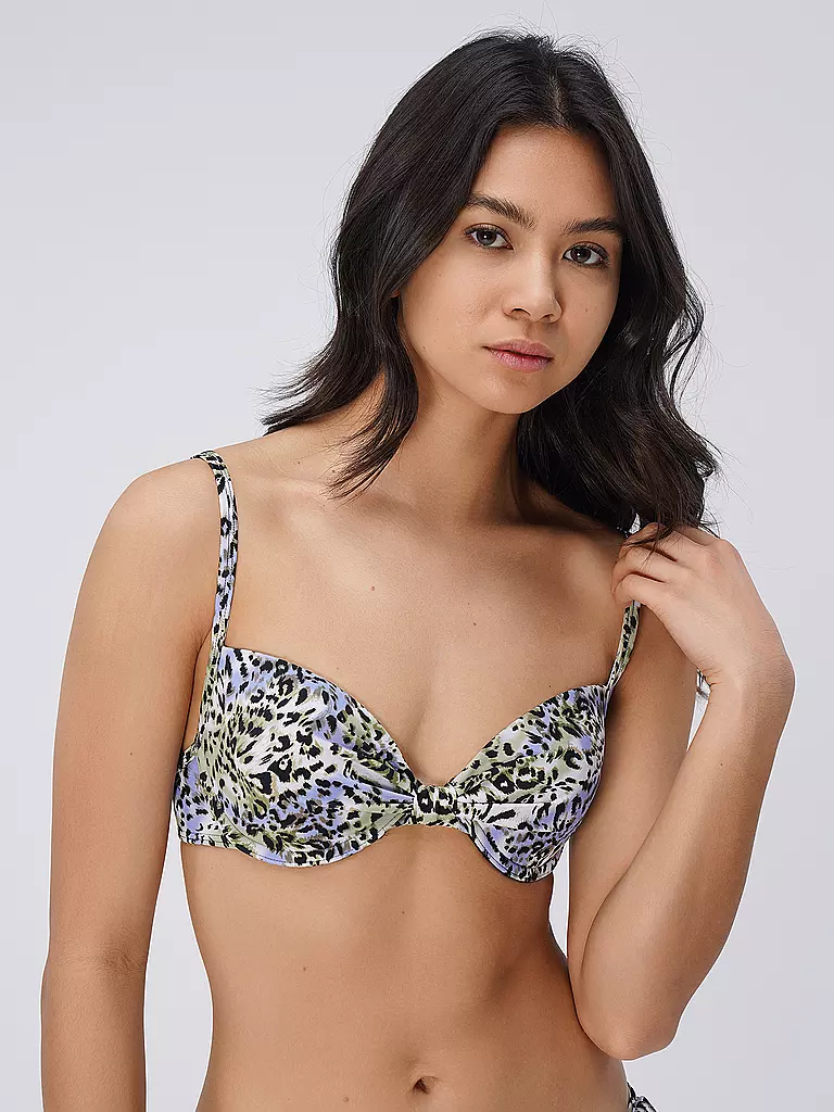 HOT STUFF | Damen Bikinioberteil Push up  | bunt