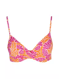 HOT STUFF | Damen Bikinioberteil Twisted | pink