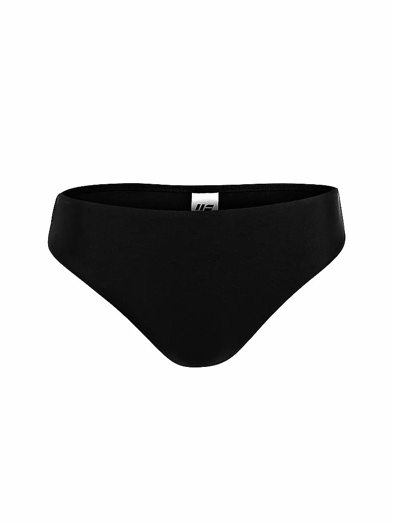 HOT STUFF | Damen High Waist Bikinihose Solids | schwarz