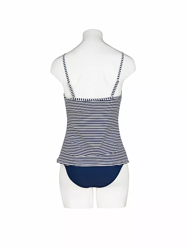 HOT STUFF | Damen Tankini-Top Stripes | blau