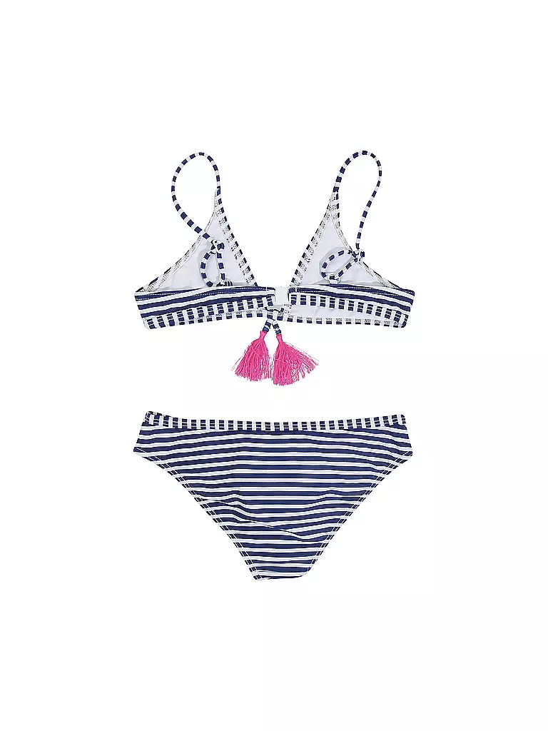 HOT STUFF | Mädchen Bikini Maritim | blau