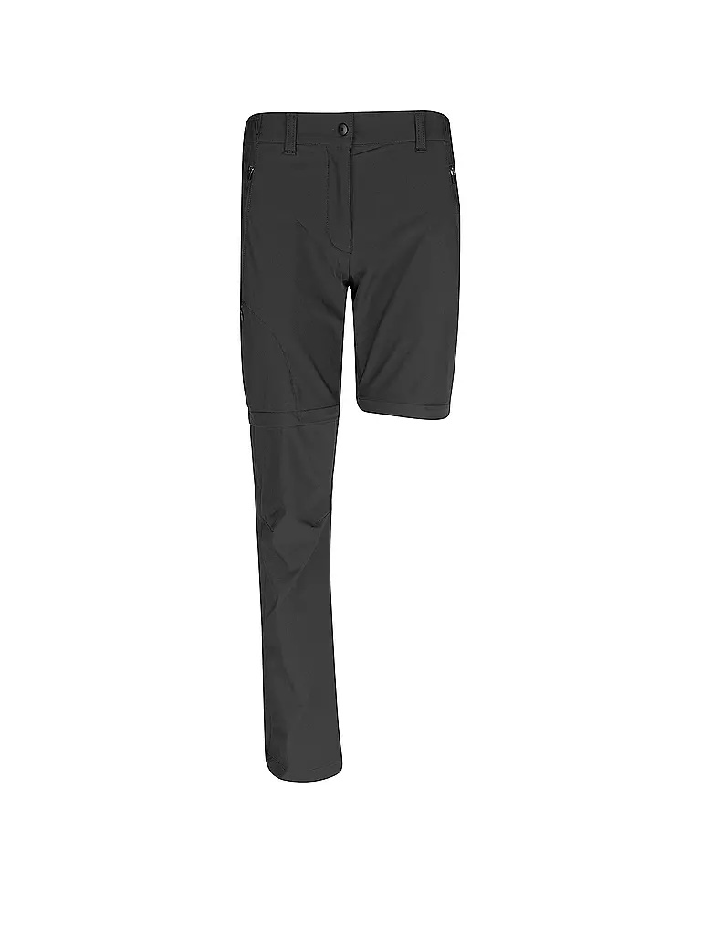 HOT | Damen Wanderhose Bavella T-Zip | grau