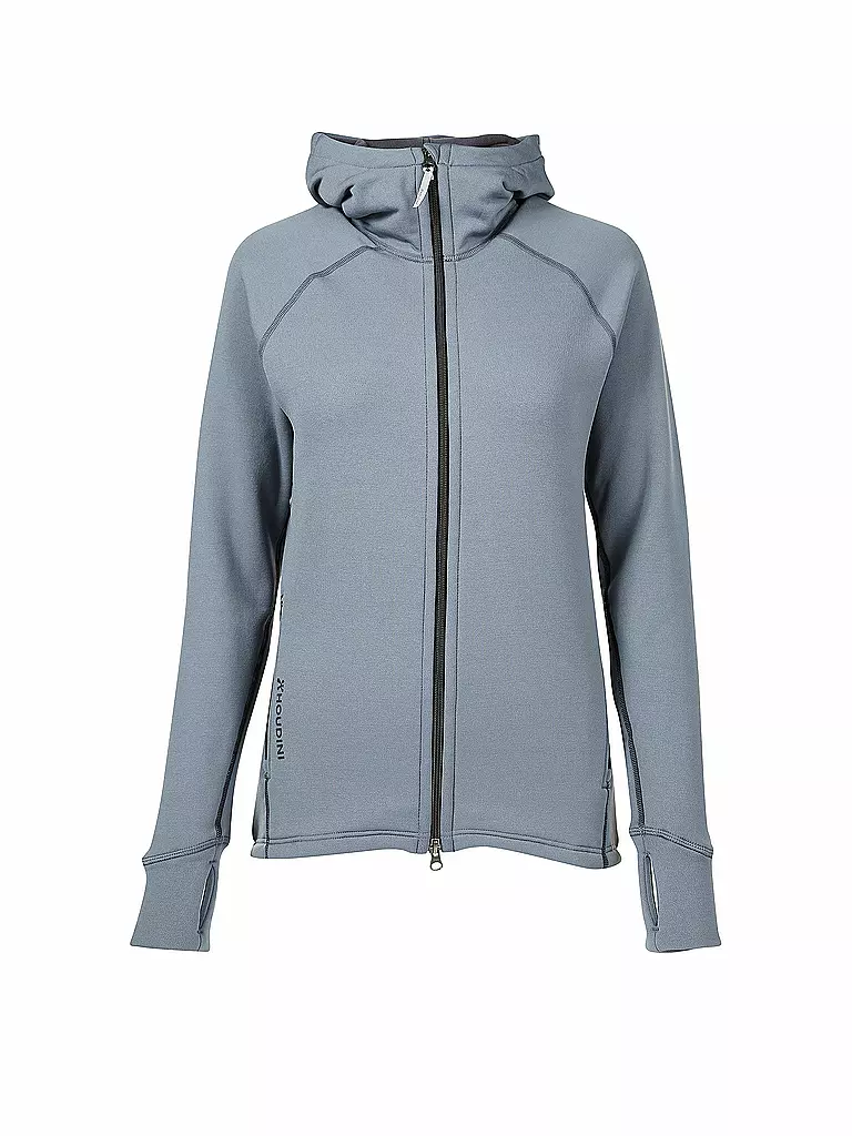 HOUDINI | Damen Fleecejacke Power Houdi | blau