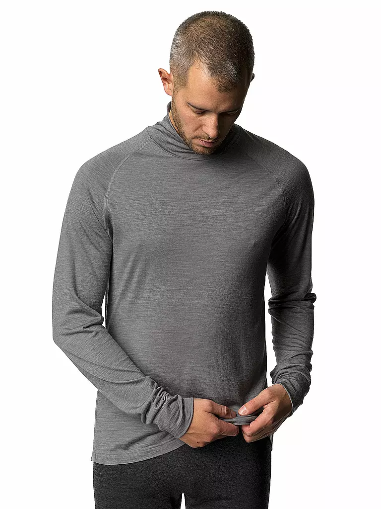 HOUDINI | Herren Funktionsshirt Activist Turtleneck | grau