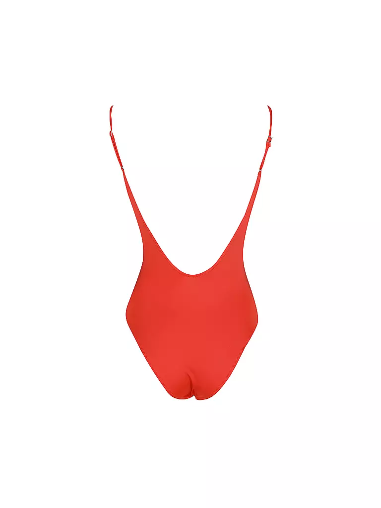 HUGO | Damen Badeanzug Pure | rot