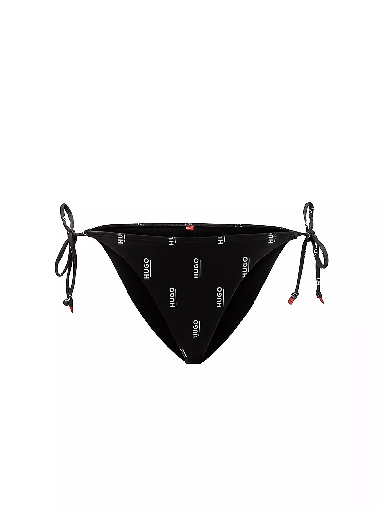 HUGO | Damen Bikinihose Hugo Logo | schwarz