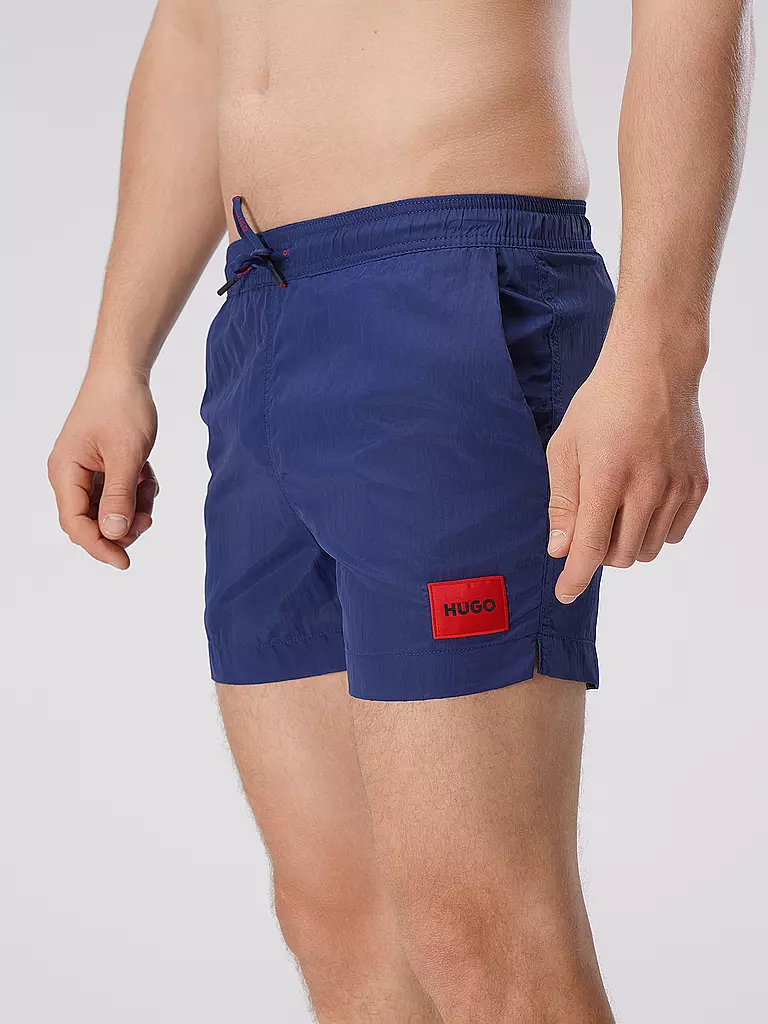 HUGO | Herren Badeshort Dominica | dunkelblau