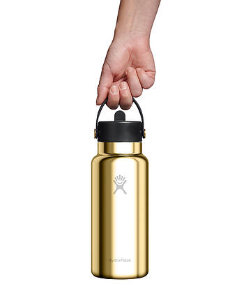 HYDRO FLASK | Trinkflasche Wide Flex Straw Limited Edition 946ml isoliert