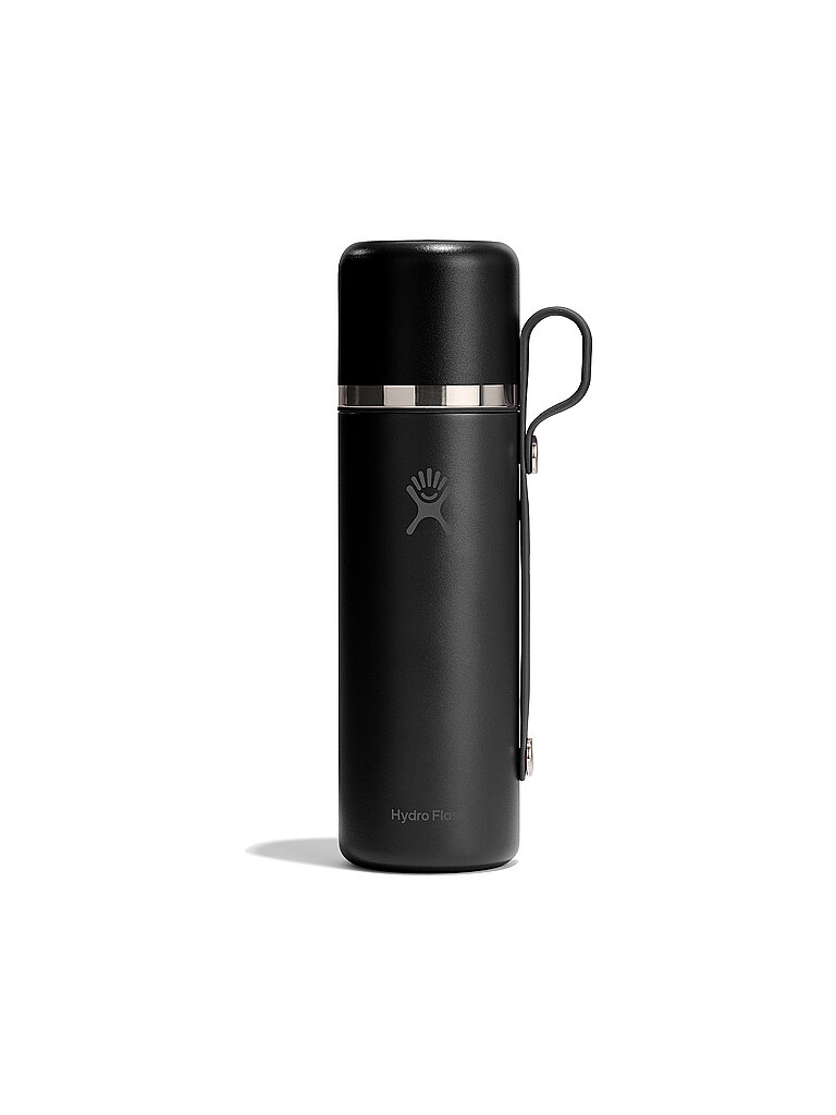 Hydro Flask HYDRO FLASK Trinkflasche Hot Flask & Cup isoliert 828ml schwarz, schwarz