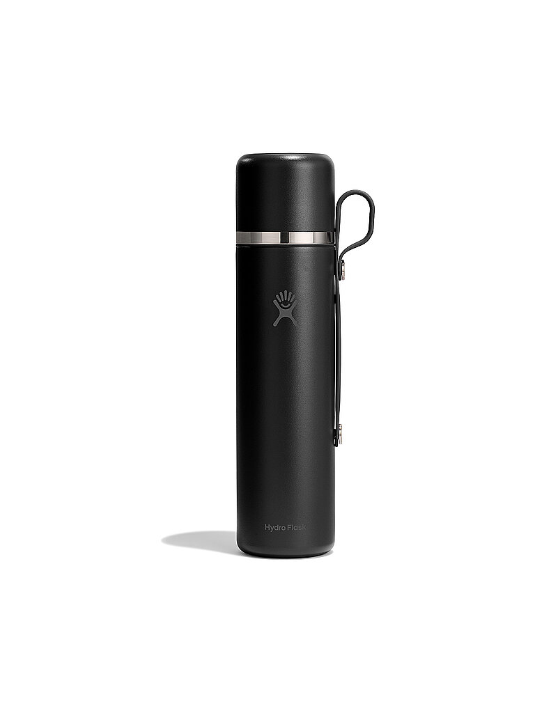 Hydro Flask HYDRO FLASK Trinkflasche Hot Flask & Cup isoliert 1065ml schwarz, schwarz
