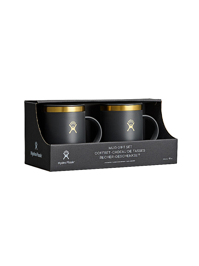 Hydro Flask HYDRO FLASK Thermobecher Geschenkset Limited Edition 12 oz 355ml schwarz, schwarz