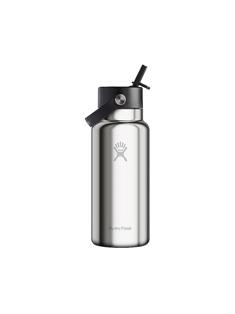 Hydro Flask HYDRO FLASK Trinkflasche Wide Flex Straw Limited Edition 946ml isoliert silber, silber