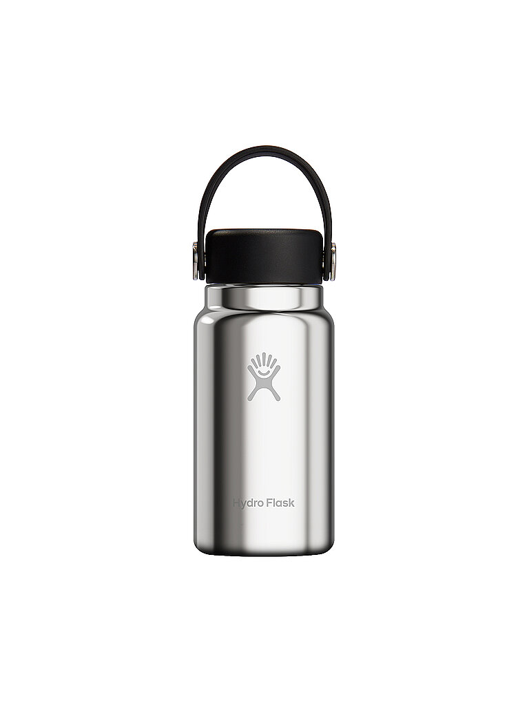 HYDRO FLASK Trinkflasche Micro Hydro Mini 200ml silber