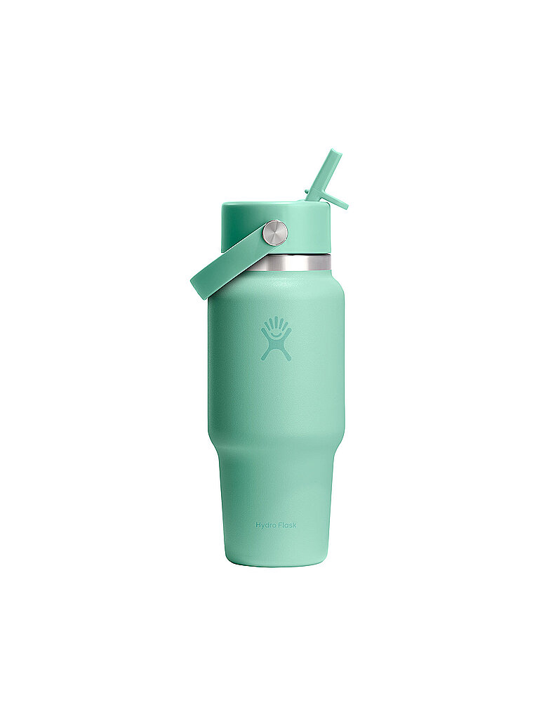 HYDRO FLASK Trinkflasche Wide Mouth Flex Straw Travel 710ml türkis