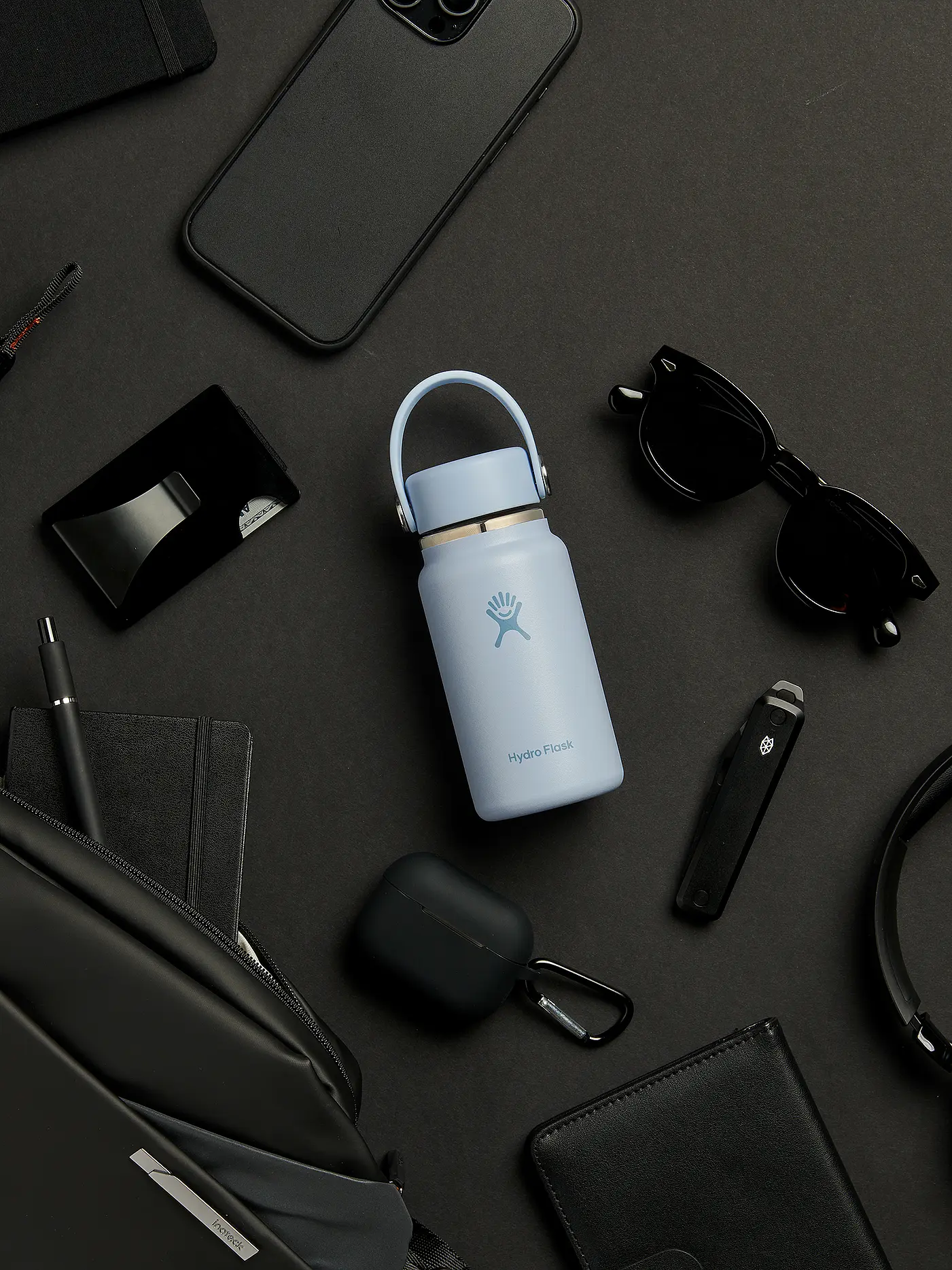 HYDRO FLASK | Trinkflasche Micro Hydro Mini 200ml | hellblau