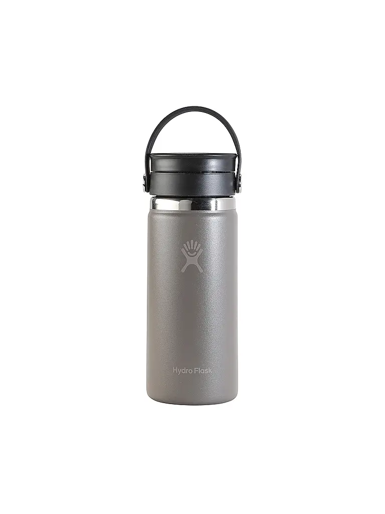 HYDRO FLASK | Trinkflasche Wide Mouth Flex Sip Lid 473ml | Hellbraun