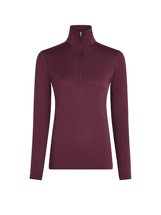 ICEBREAKER | Damen Unterzieh Zipshirt Oasis 200