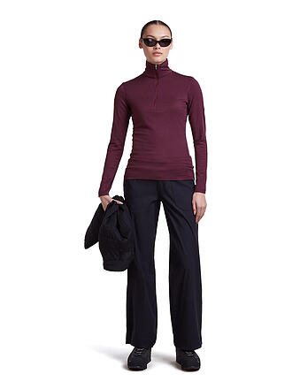 ICEBREAKER | Damen Unterzieh Zipshirt Oasis 200