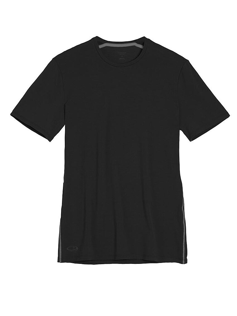 Icebreaker ICEBREAKER Herren Funktionsshirt Anatomica Crewe BF 150 schwarz | S, schwarz