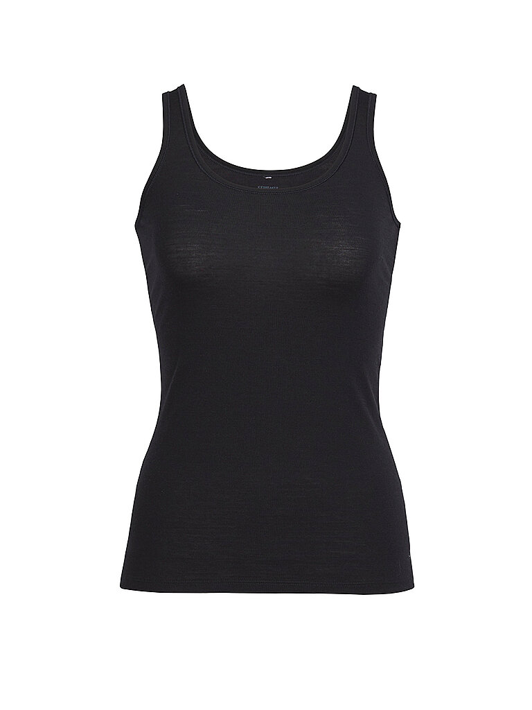 Icebreaker ICEBREAKER Damen Funktionstank Siren BF 150 schwarz | XS, schwarz
