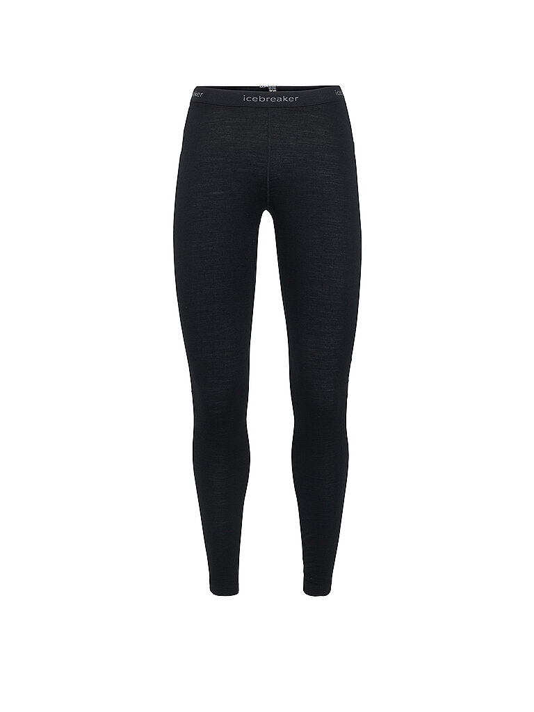 ICEBREAKER Damen Legging Merino 200 Oasis schwarz | M