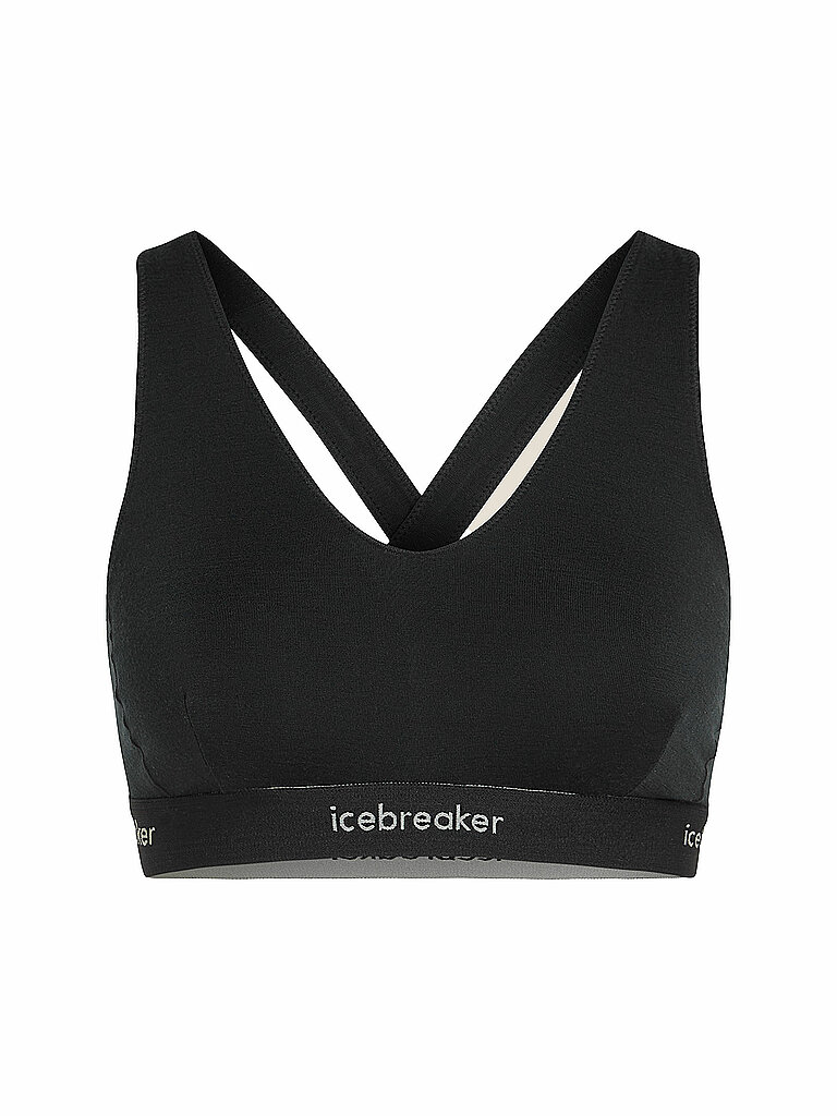 Icebreaker ICEBREAKER Damen Unterziehshirt Sprite Racerback schwarz | XS, schwarz