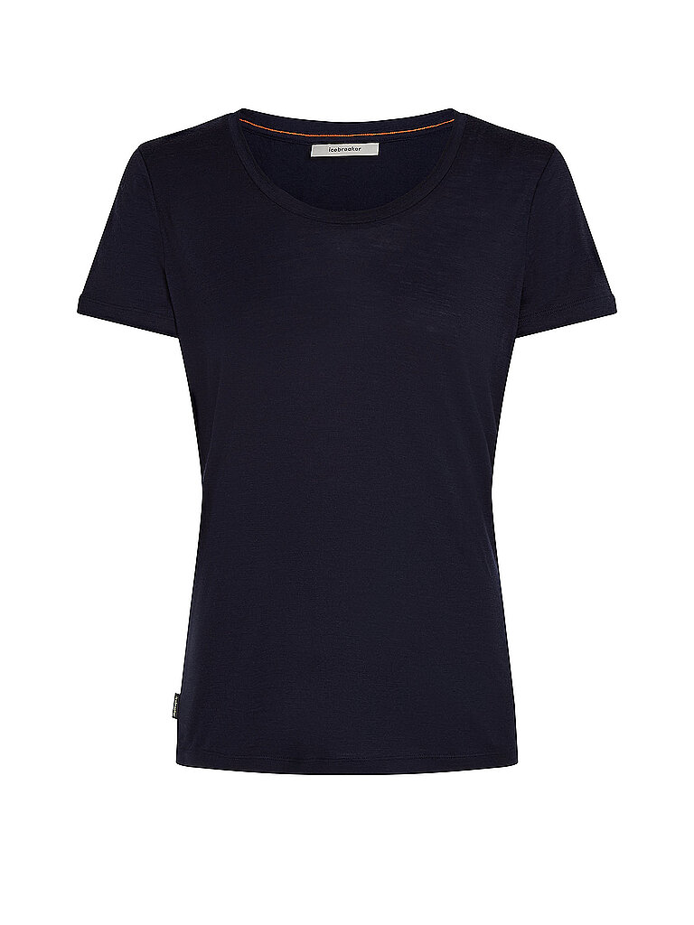 Icebreaker ICEBREAKER Damen Funktionsshirt Merino Tech Lite 150 Uni dunkelblau | S, dunkelblau