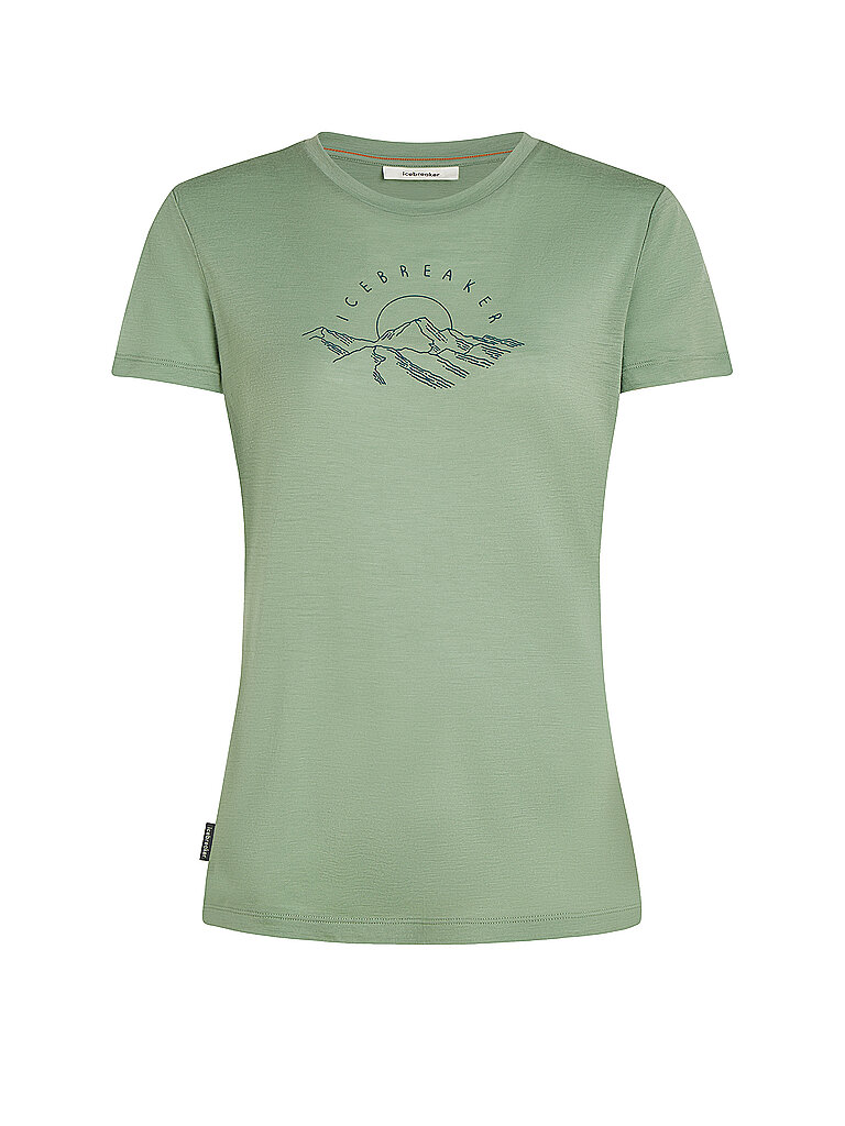 Icebreaker ICEBREAKER Damen Funktionsshirt Sundrise 150 Tech hellgrün | M, hellgrün
