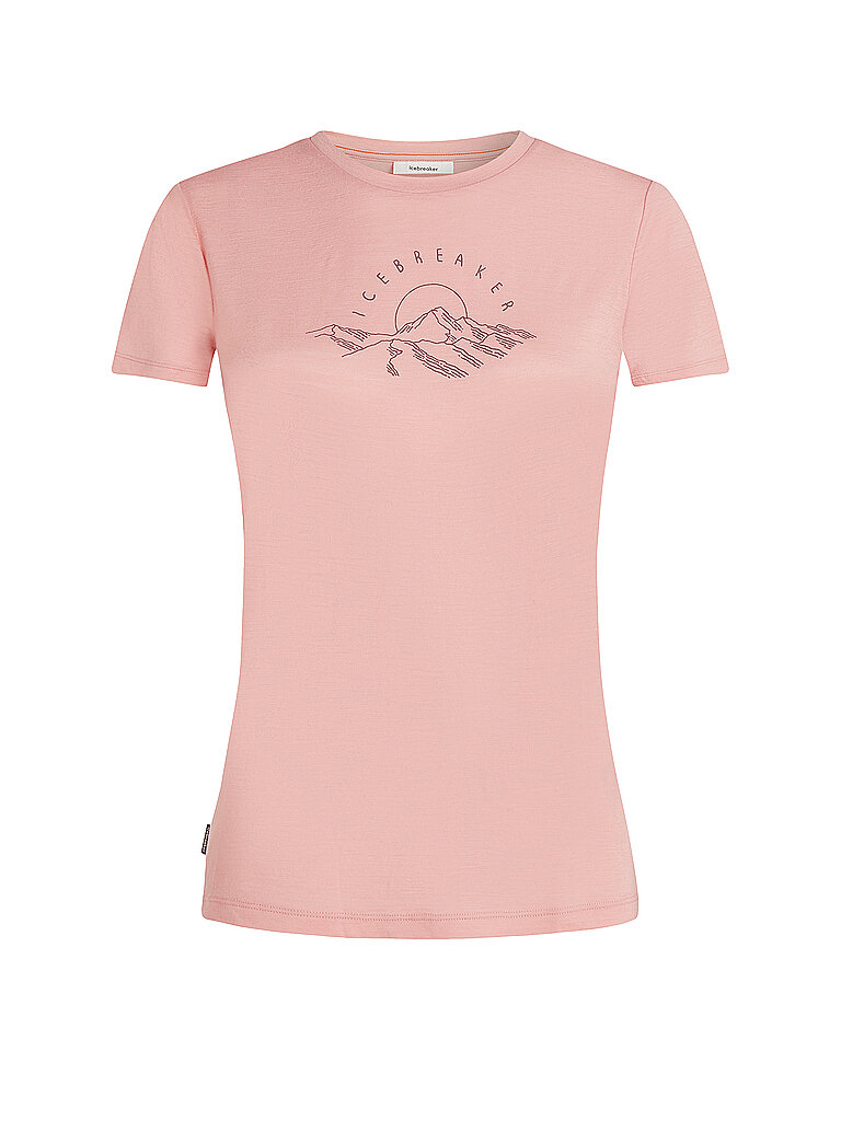 Icebreaker ICEBREAKER Damen Funktionsshirt Sundrise 150 Tech rosa | XS, rosa