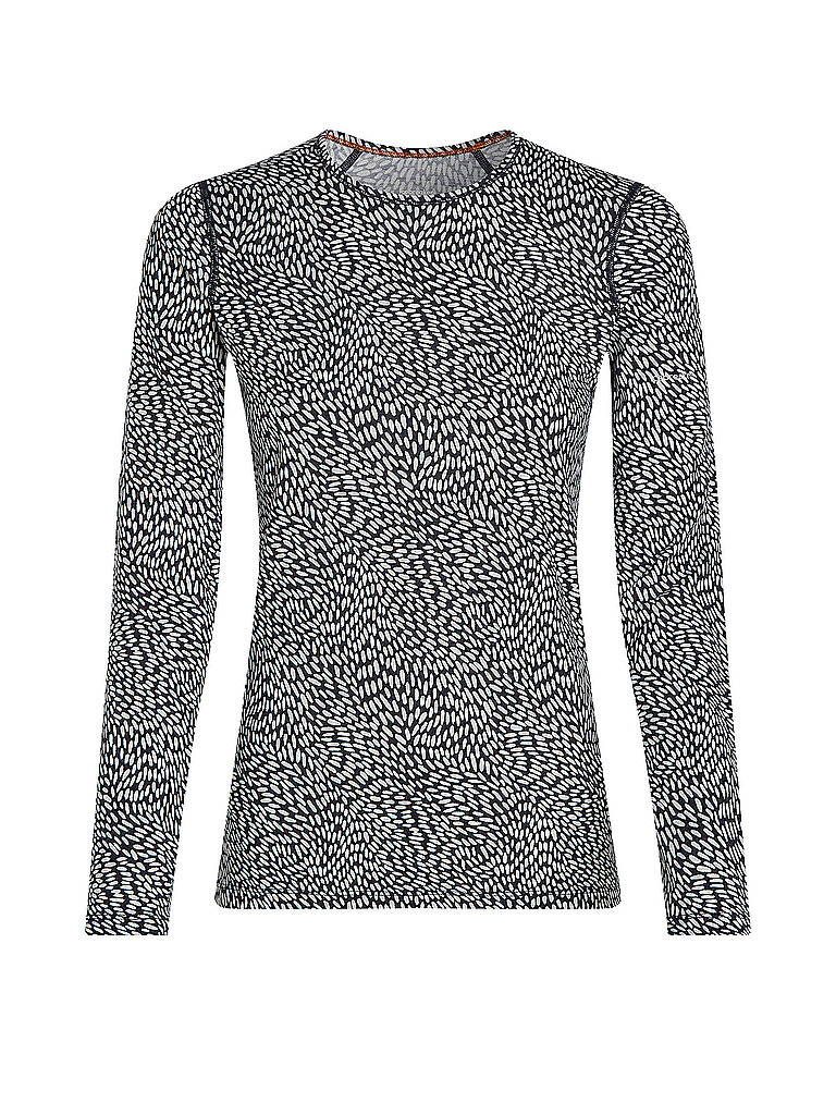 Icebreaker ICEBREAKER Damen Unterzieh Shirt Oasis 200 Merino schwarz | XS, schwarz