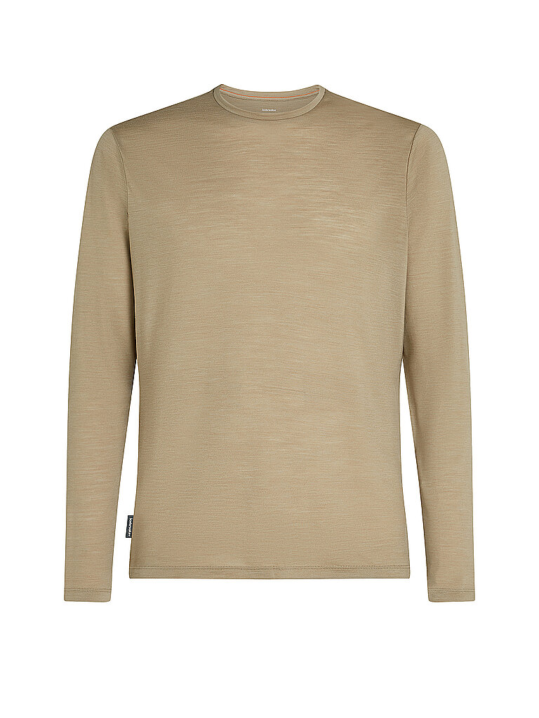 Icebreaker ICEBREAKER Herren Unterziehshirt Sphere III 125 Cool-Lite beige | S, beige