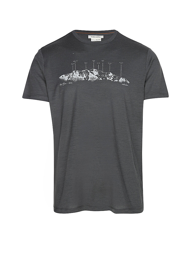 Icebreaker ICEBREAKER Herren Funktionsshirt Massif Trail 150 Tech grau | S, grau