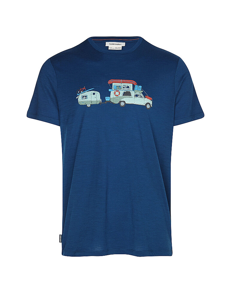 Icebreaker ICEBREAKER Herren Funktionsshirt Transportage 150 Tech Lite dunkelblau | M, dunkelblau