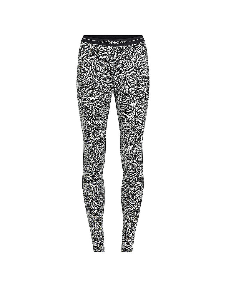 Icebreaker ICEBREAKER Damen Unterziehhose Oasis 200 Merino Meliert dunkelblau | XS, dunkelblau