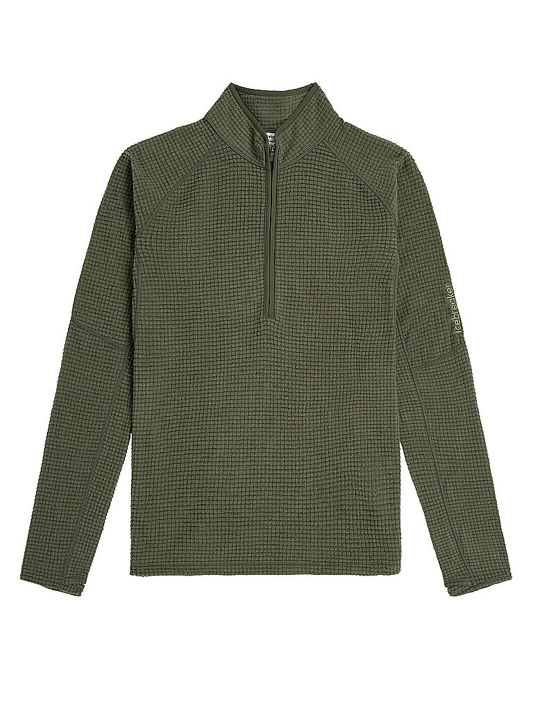 Icebreaker ICEBREAKER Herren Sweater Merino 400 RealFleece 1/2 Zip olive | M, olive