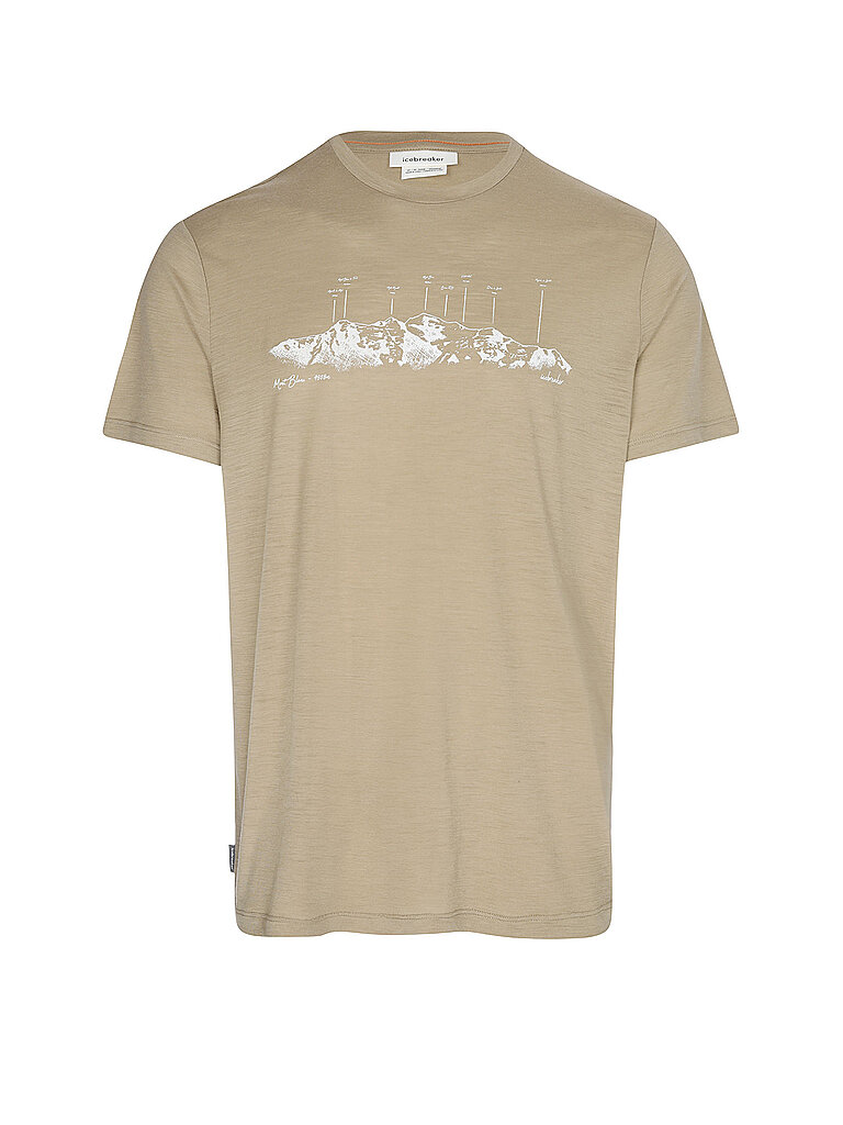 Icebreaker ICEBREAKER Herren Funktionsshirt Massif Trail 150 Tech beige | S, beige