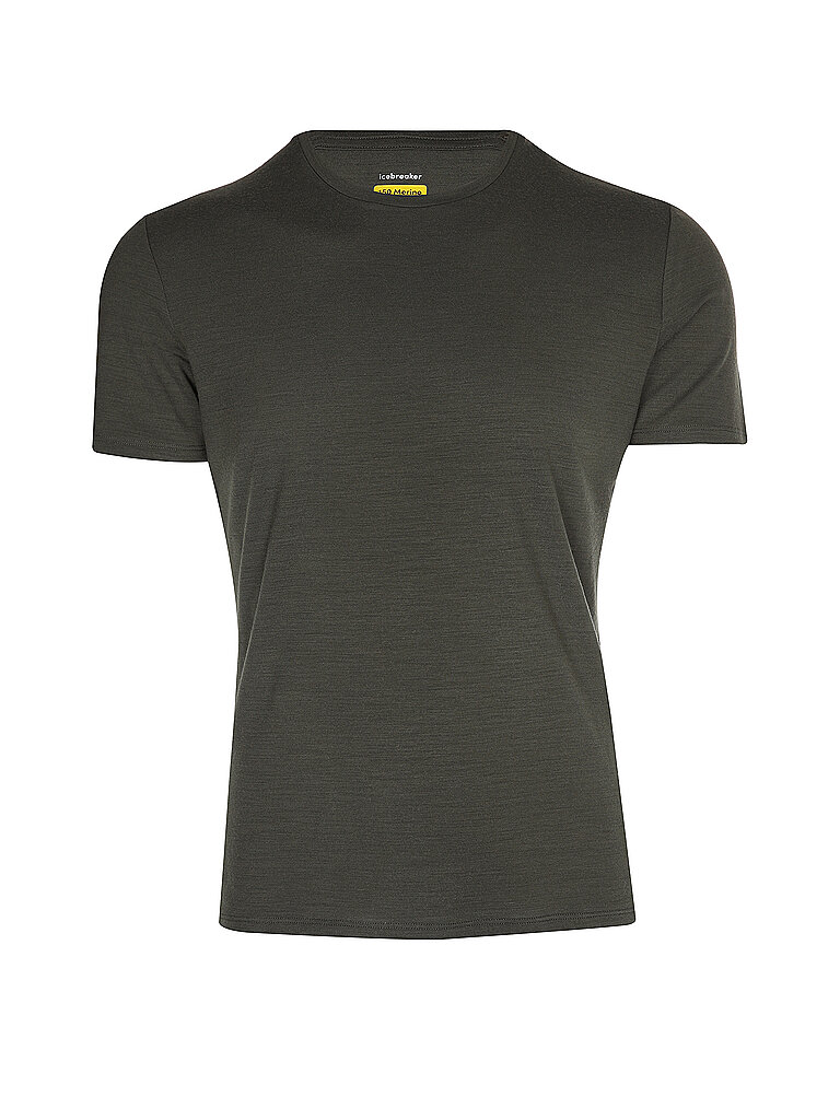Icebreaker ICEBREAKER Herren Funktionsshirt Anatomica Crewe BF 150 olive | S, olive