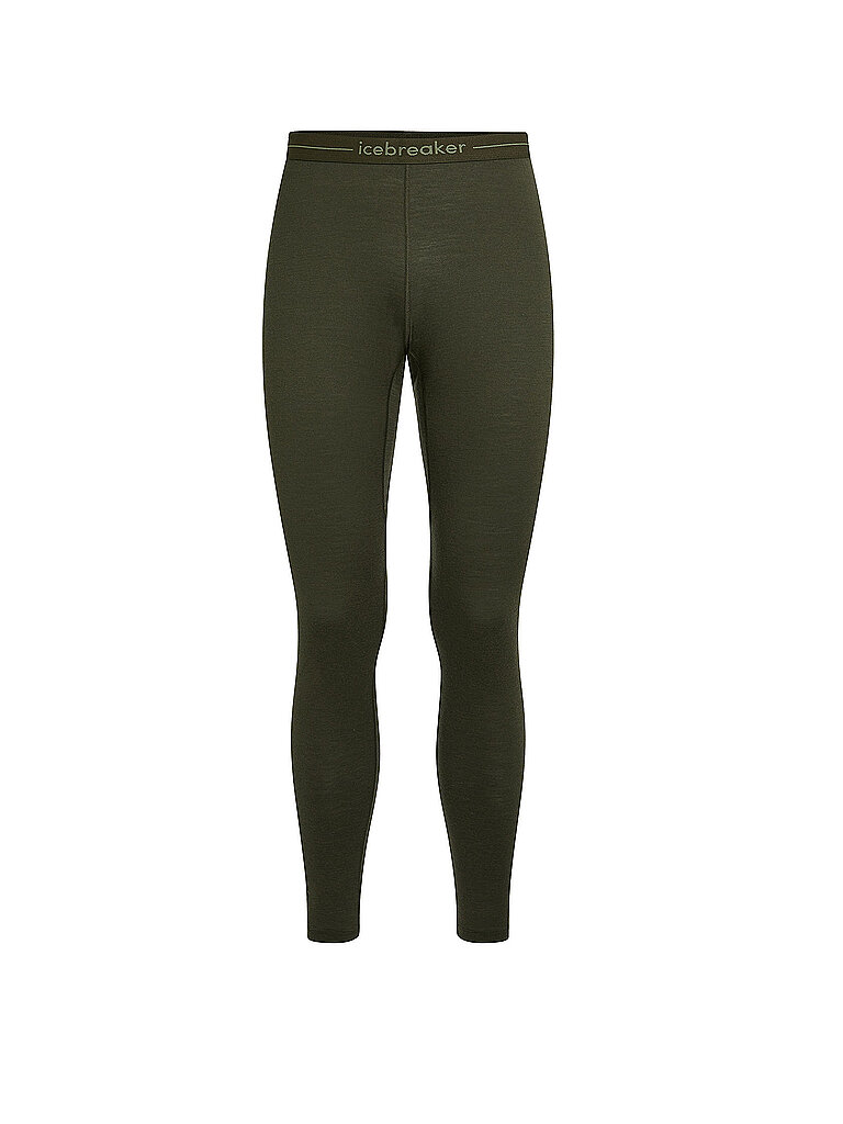 Icebreaker ICEBREAKER Herren Legging Merino 200 Oasis olive | S, olive